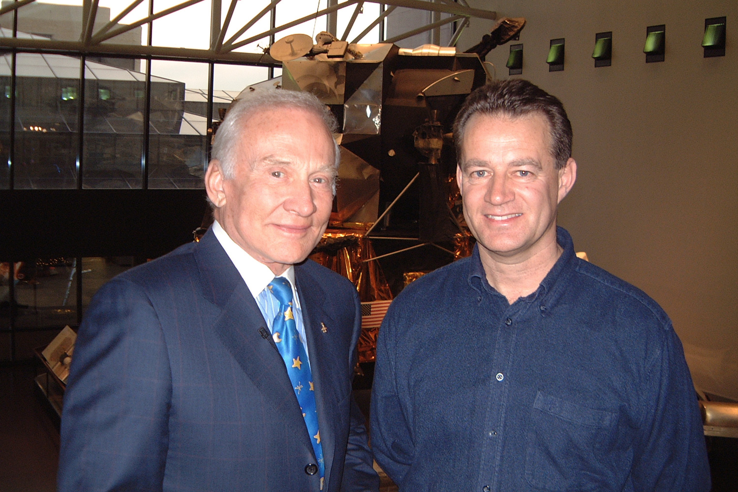 I was lucky enough to meet Buzz Aldrin